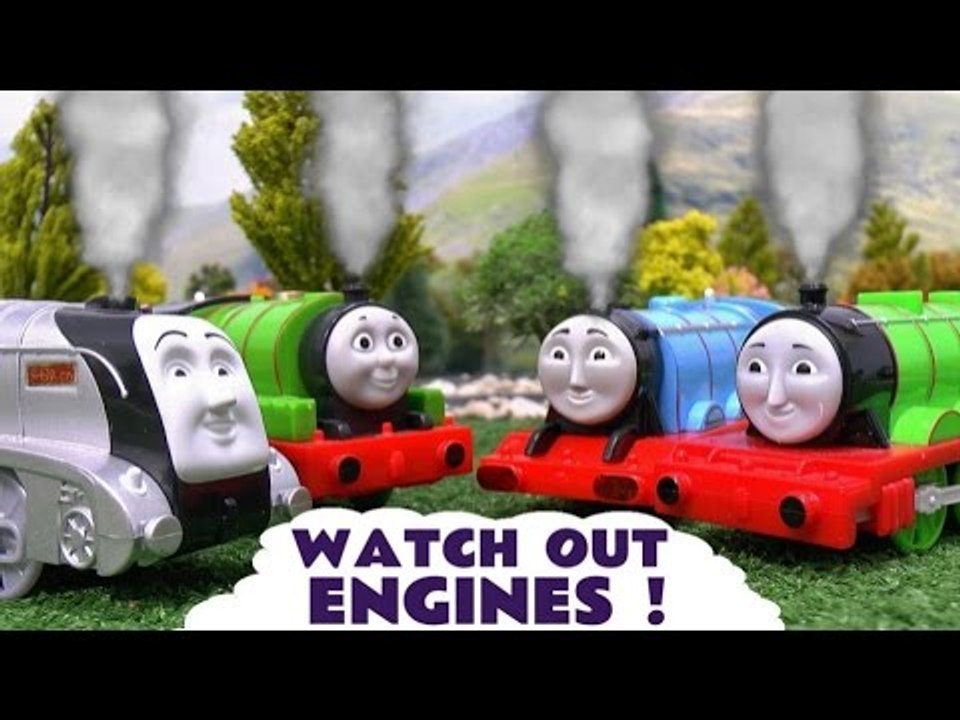 Thomas and Friends Play Doh Story Accident Crash Minions Thomas Watch Out Engines Play-Doh