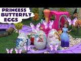 Surprise Eggs Disney Princesses Frozen Kinder Barbie MLP Train Cinderella Belle Rapunzel Aurora