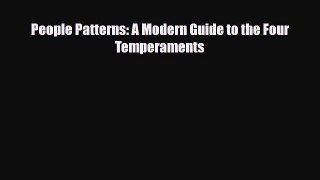 Download ‪People Patterns: A Modern Guide to the Four Temperaments‬ PDF Free