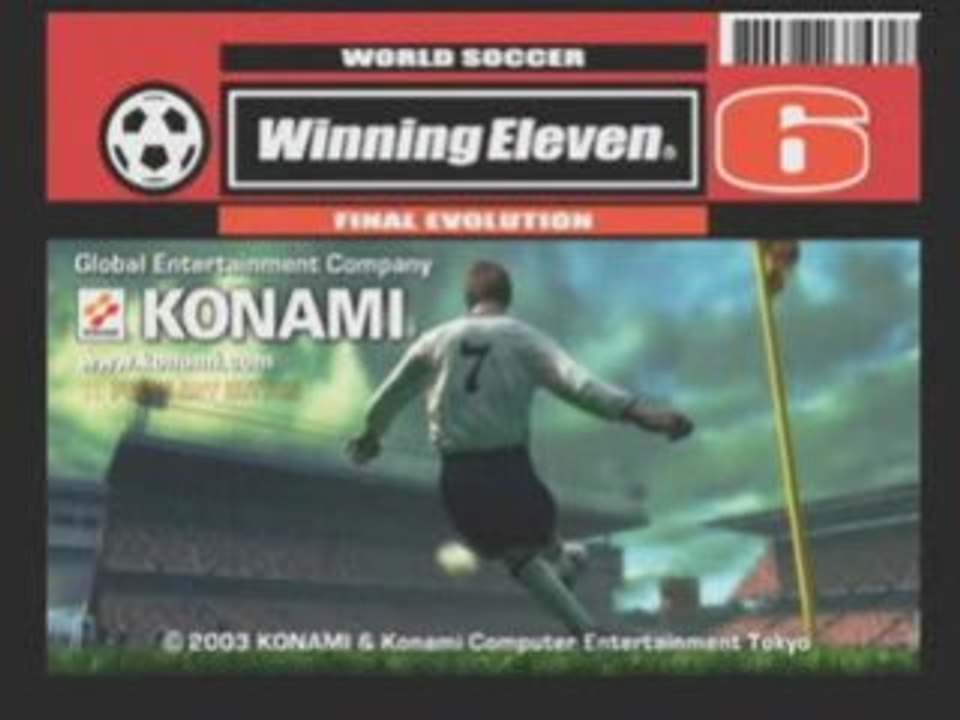 Winning Eleven 6 FE GameCube English(1)