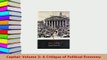 PDF  Capital Volume 2 A Critique of Political Economy PDF Online