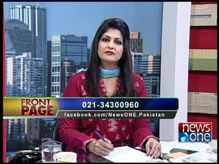 Front Page,  6-April-2016