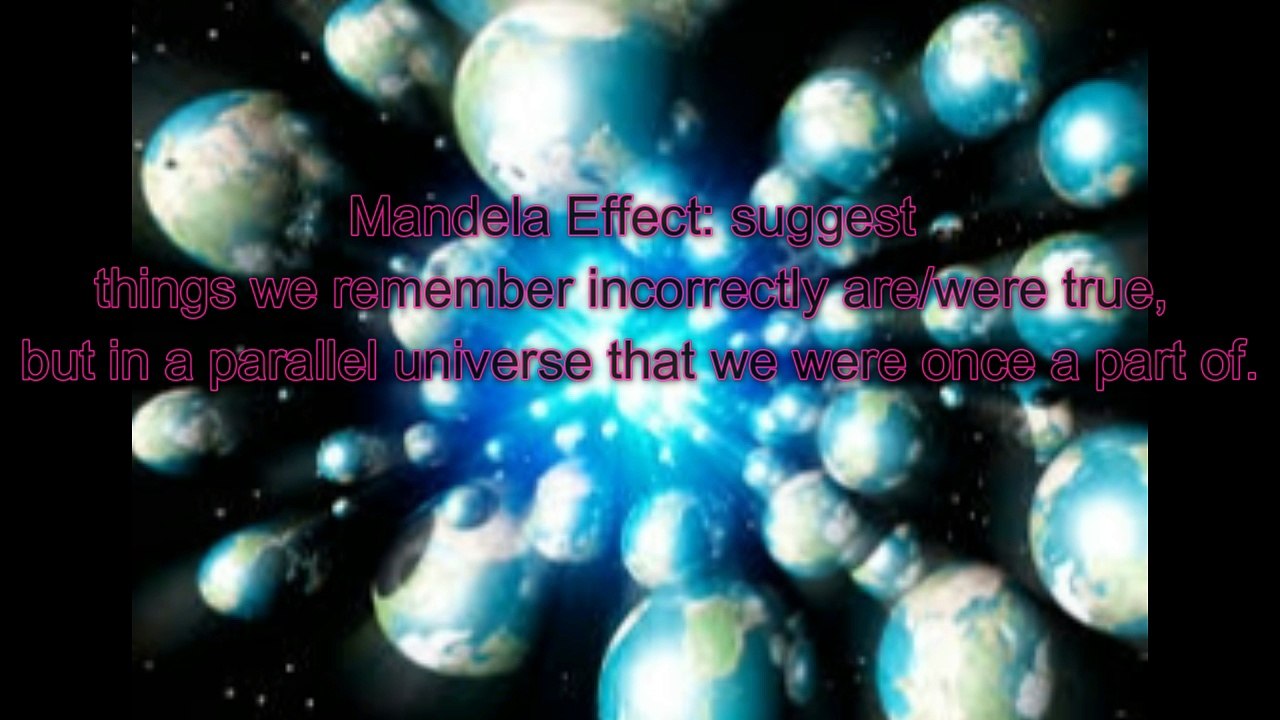 The Mandela Effect and Pop Culture