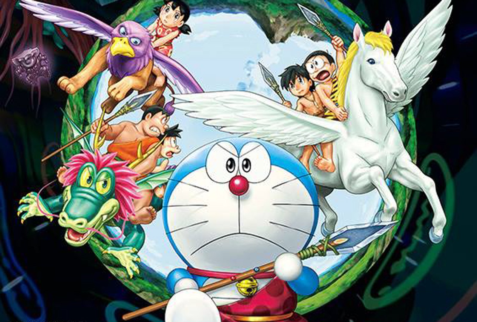 7万年前の日本に家出 映画ドラえもん 新 のび太の日本誕生 予告編 Doraemon Video Dailymotion