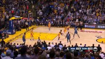 Karl-Anthony Towns Clutch Layup in OT - Timberwolves vs Warriors - April 5, 2016 - NBA 2015-16