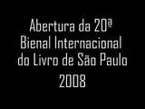 Abertura da 20ª Bienal Internacional do Livro de São Paulo