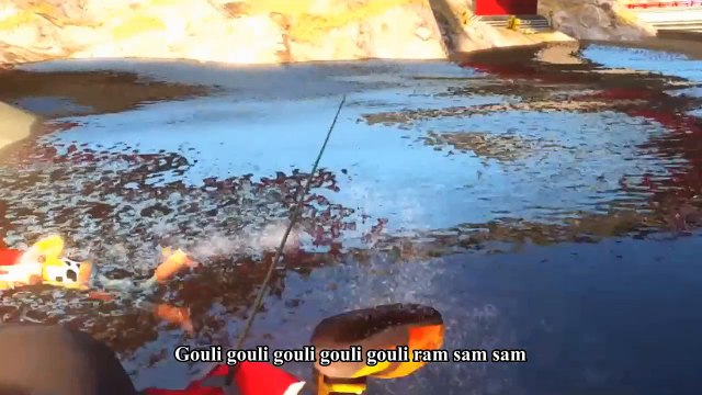 Cars Spiderman Nursery ♪ A ram sam sam ♪ CARS Sheriff Woody & Mickey Mouse