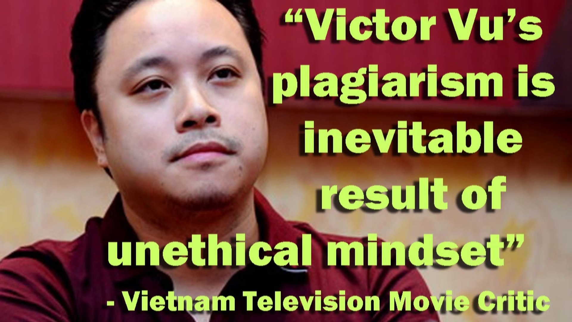 ⁣PLAGIARIST VICTOR VU'S HILARIOUS SCAMS (Victor Vu movies, Victor Vu news fraud, Victor Vu lies,