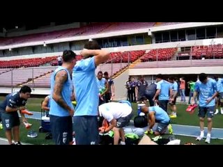 Entrenamiento de Uruguay