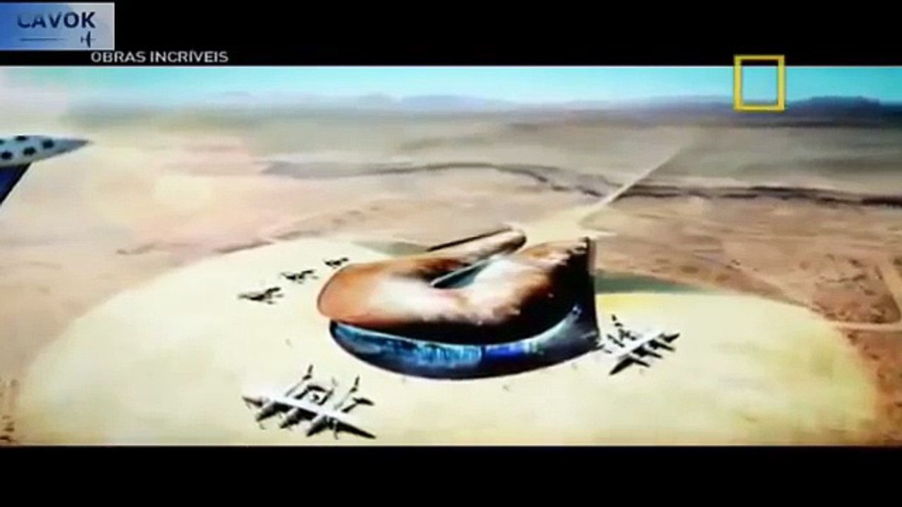 Obras Incríveis - Aeroporto Espacial (Dublado) - Documentário