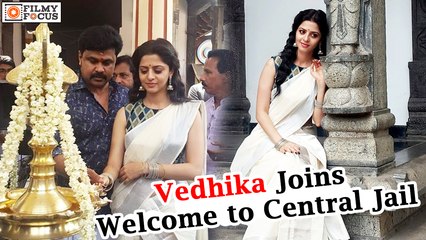 Vedhika Joins Welcome to Central Jail Malayalam Movie - Dileep - Filmyfocus.com