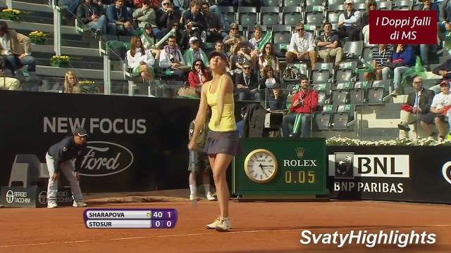 ►HD◄ Maria Sharapova vs Samantha Stosur | Rome 2011 Highlights