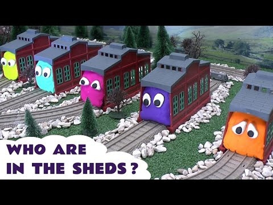 Thomas The Tank Engine Play Doh Guessing Game Trains Thomas Y Sus Amigos きかんしゃトーマス Play-Doh