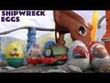 Thomas and Friends Cars Spongebob Surprise Eggs Kinder Transformers Shipwreck Rails Mickey Mouse