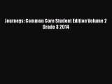 Read Journeys: Common Core Student Edition Volume 2 Grade 3 2014 Ebook