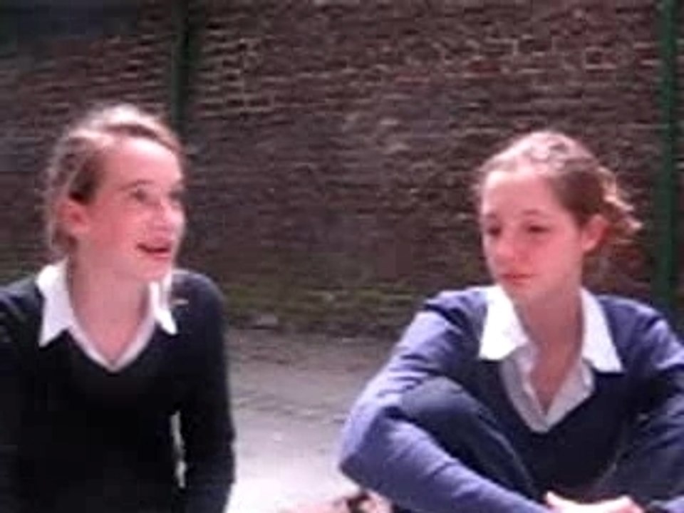 Annif justine et moi =D Ecole 025