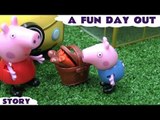 Peppa Pig Play Doh Picnic Hello Kitty Thomas And Friends Story English Episode Muddy Puddles Cupcake