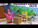 Funny Prank Spongebob Squarepants Story Play Doh Surprise Crate Episode Nickelodeon Toy Unboxing