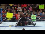 Brock Lesnar dislocates Mark Henry's elbow- Raw_ Jan. 6_ 2014