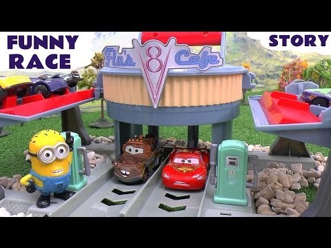 Cars Funny Race Minions Play Doh Thomas and Friends Star Wars Angry Birds Cars Flo's V8 Cafe