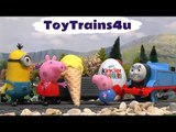 Thomas and Friends Peppa Pig Minions Play Doh Surprise Eggs Cars MLP Frozen Funny Toys ToyTrains4u