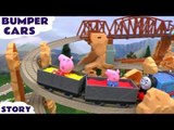 Play Doh Peppa Pig Thomas and Friends Bumper Cars Train Crash Pepa Play-Doh Thomas Y Sus Amigos