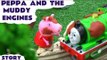 Peppa Pig Play Doh Thomas and Friends Muddy Engines English Episode Play-Doh Story Tomas Pepa