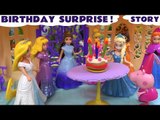 Play Doh Birthday Surprise Peppa Pig Frozen Elsa Anna Cinderella Story Disney Princesses Thomas