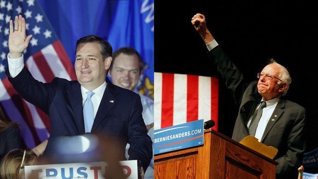Cruz, Sanders predict wins over Clinton after Wisconsin