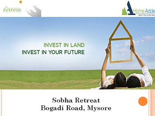 Sobha Limited Ongoing Villa Plots in Mysore