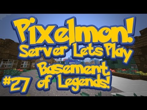 Pixelmon (Minecraft Pokemon Mod) Pokeballers Server Lets Play Ep.27 BASEMENT OF LEGENDS!