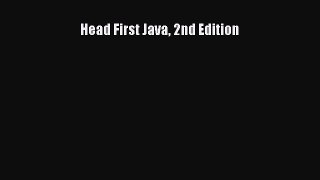 Download Head First Java 2nd Edition Ebook Online