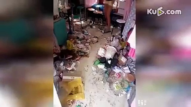 La chambre d'étudiante la plus sale du monde entier !