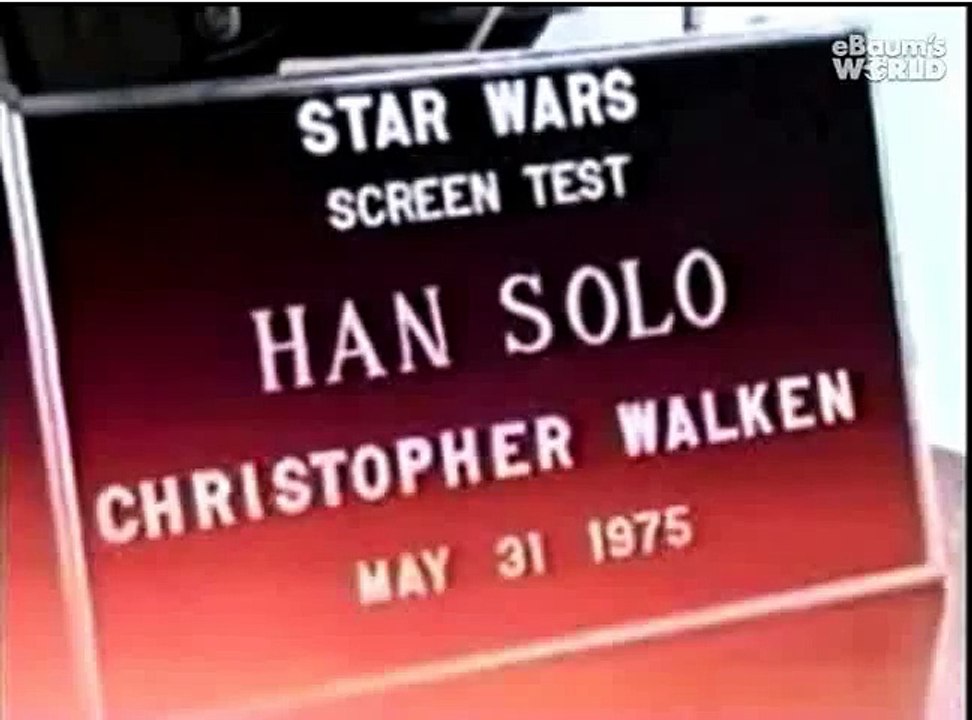 Kevin Spacey impersonating Christopher Walken auditioning for Han Solo