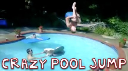 Crazy Pool Jump!