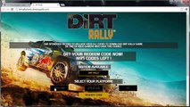 Dirt Rally Game Redeem Code Free Giveaway - Xbox One, PS4 and PC