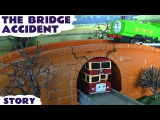 Bridge Accident Crash Thomas and Friends Duck Bulgy Play Doh Eggs Toy Story Of Bulgy Play-doh