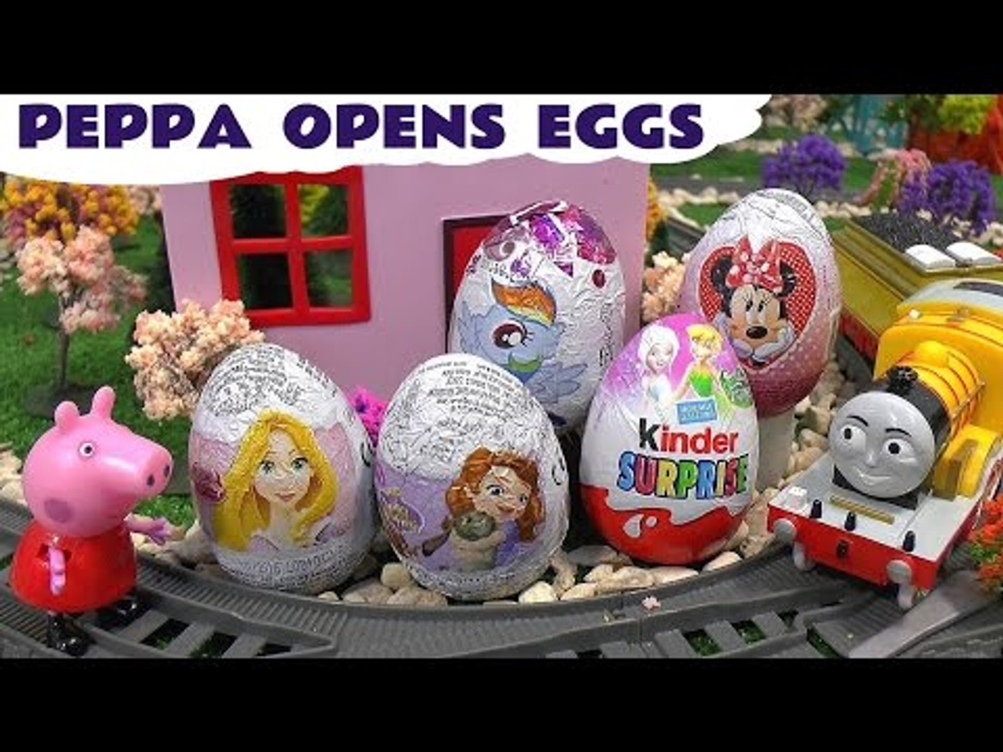 Play Doh Cans Surprise Eggs Peppa Pig doug toys Pepa Egg - Dailymotion Video
