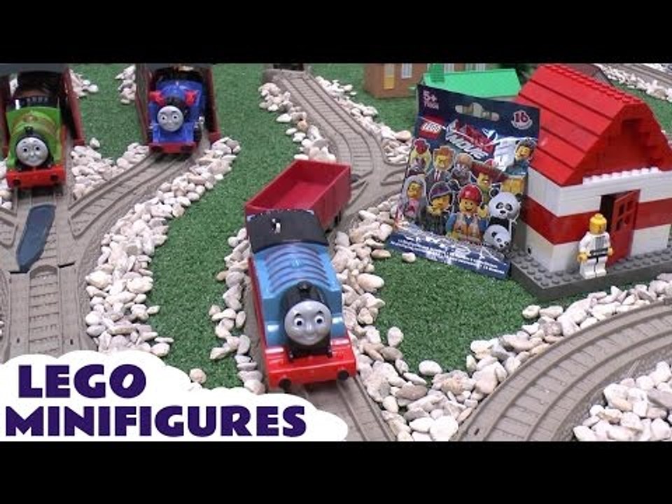 Thomas The Tank Engine Lego Minifigures Blind Bag Opening Lego Movie Thomas and Friends Toys