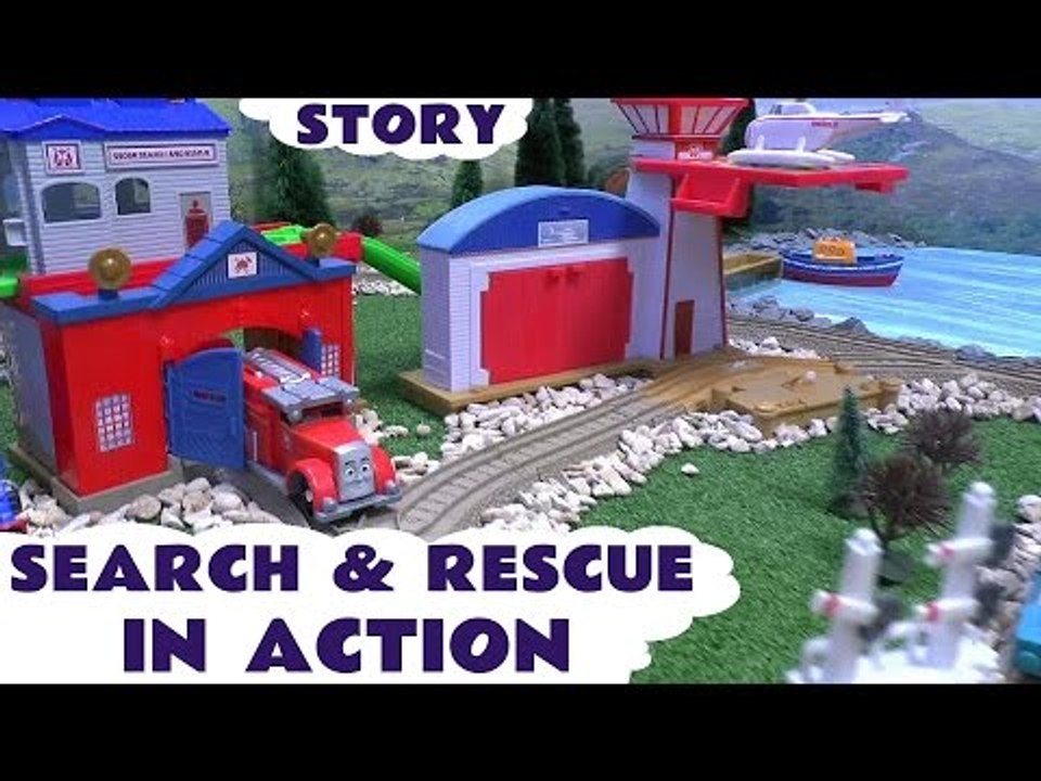 Thomas and Friends Story Search & Rescue In Action Accident Thomas Toys Rescue Episode Helicopter