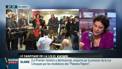 Apolline de Malherbe: Loi Travail : Myriam El Khomri dénonce un sabordage - 06/04