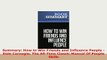 PDF  Summary How to Win Friends and Influence People  Dale Carnegie The AllTime Classic Read Full Ebook