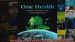 One Health People Animals and the Environment