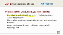 Reading | U1-L1 | Sociology of Food