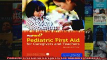 Pediatric First Aid For Caregivers And Teachers Pedfacts