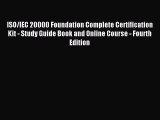 Read ISO/IEC 20000 Foundation Complete Certification Kit - Study Guide Book and Online Course