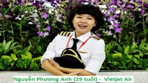 3 nữ phi công Việt xinh đẹp như hot girl ✔