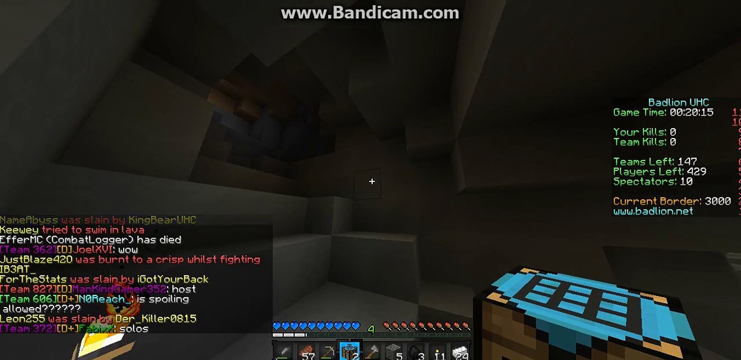 Minecraft Badlion Uhc #3 More Caving!