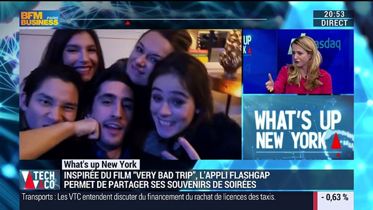 What's Up New York: Flashgap, l'appli pour se souvenir de ses soirées - 05/04