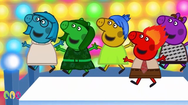 Finger Family Song | Peppa Pig Jumping on the Bed - Nursery Rhymes Lyrics For Children ♪ Kids Songs